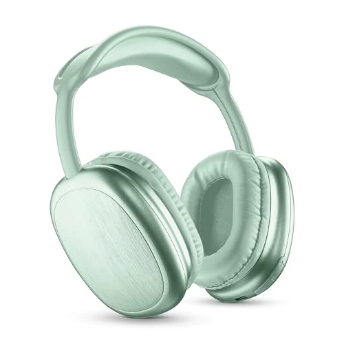 Limited-time offer: Music Sound - MAXI2 Bluetooth Around Ear Headphones - Bluetooth 5.0 - Play Time 22h - Integrated Microphone - Controls on the Ear and Adjustable Headband - Green from 37.38 £ to 37.38 £ (save 0.00%)