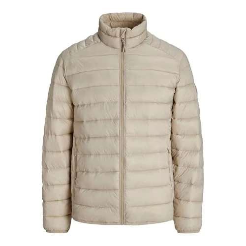 Zeitlich begrenztes Angebot: JACK & JONES Herren Jjebradley Light Puffer Collar Noos, Crockery, x_s von 49.99 € auf 49.99 € (0.00% Rabatt)