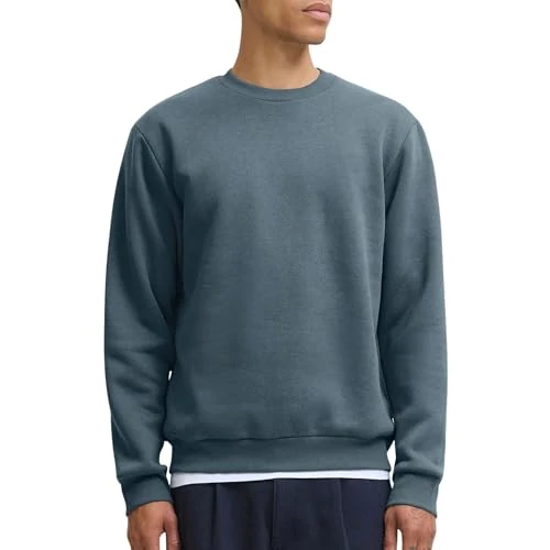 JACK & JONES Jjebradley Sweat Crew Noos męskie, stormy pogoda, S