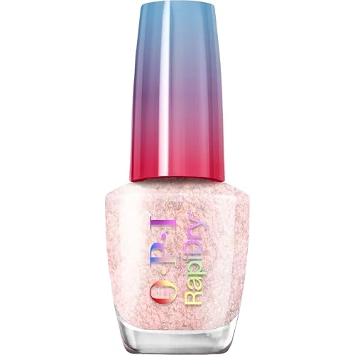 Oferta limitada: OPI RapiDry™ - Esmalte de uñas secado rápido - Sin Imperfecciones ni Marcas - Esmalte Vegano - Cheers to No Smears - Esmalte de Uñas Melocotón y Plateado (9ml) de 14.90 EUR a 13.17 EUR (ahorro 12%)