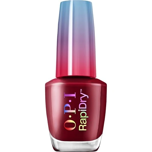 OPI RapiDry™ lakier do paznokci Rapido - Skip a Beet Czerwony lakier do paznokci - wegański, odporny na rozmazywanie i szybkie schnięcie (9ml)