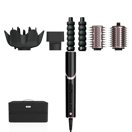 Offre limitée : Shark styler à air chaud Coiffeur-séche multi-styles à air chaud avec boucleurs auto-enroulants, brosses et concentrateur,Sans dommage dû à la chaleur, coiffage polyvalent, pour tous types de cheveux de 199.99 EUR à 179.99 EUR (remise 10%)