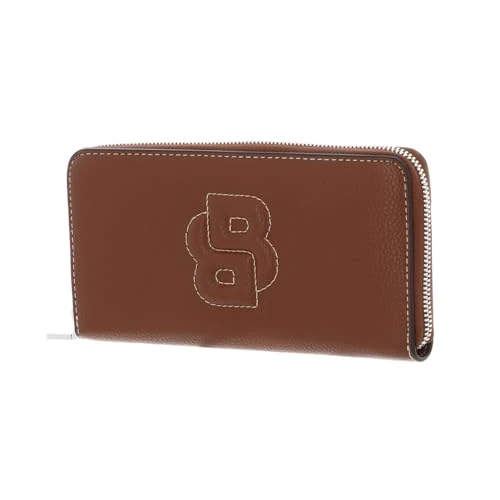 BOSS Anett Ziparound Portfel Średni Brązowy