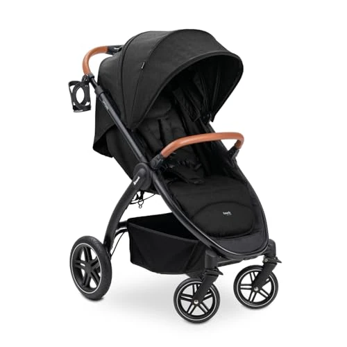 Tijdelijke aanbieding: hauck Uptown - Kinderbuggy met ligstand vanaf de geboorte, brede zitting tot 22 kg, bekerhouder, rubberen wielen, vering, UV-bescherming 50+, opvouwbaar, in hoogte verstelbaar, grote mand van 209.90 EUR naar 209.90 EUR (korting 0%)
