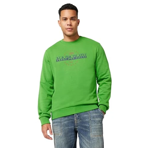 Limited-time offer: Napapijri Bander Sweatshirt Green from 60.77 £ to 60.77 £ (save 0.00%)