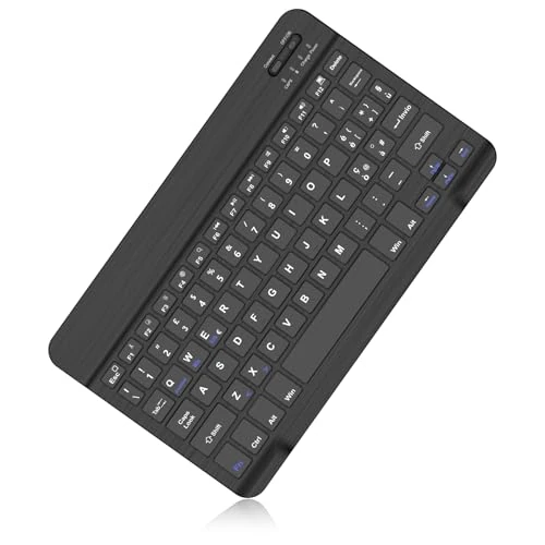 Klawiatura Senbirch do Xiaomi Pad 6/6 Pro 11, etui z klawiaturą, włoski układ magnetyczny, fioletowa