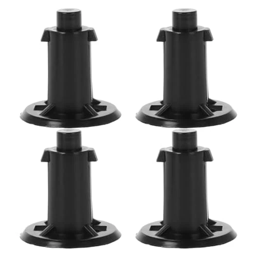 PRETYZOOM Pies para báscula electrónica, bandeja para báscula de plástico, nivelador de plástico, kit de nivelación de plato de pesaje