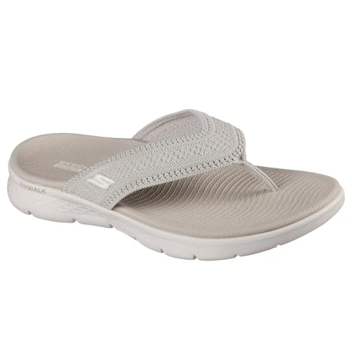 Offerta a tempo: Skechers Go Walk Flex Sandalo Donna Scarpe, Tortora, 40 EU - 19% da 49.95 € a 40.41 €