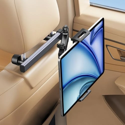 Oferta limitada: UGREEN Soporte Tablet Coche, Giratorio 360° y Plegable, Suporte iPad Reposacabezas Compatible con iPad, iPhone, Switch, Kindle y Dispositivos 11,9 x 24,8 cm de 19.99 EUR a 19.99 EUR (ahorro 0%)