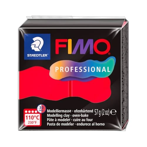 Limited-time offer: STAEDTLER FIMO Professional 8040 - Pure Red, 57 g, Polymer Clay from $21.81 to $21.81 (save 0.00%)