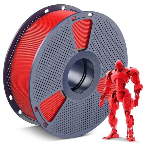 Limitiertes Angebot: SUNLU PLA Filament 1.75mm, 3D Drucker Filament PLA 1.75mm +/- 0,02mm, Einfach zu Verwenden, Anfängerfreundlich, Passend Für Sie Meisten FDM 3D Drucker, 1KG Spule. (Rot) von 19.19 EUR auf 19.19 EUR (Spare 0%)
