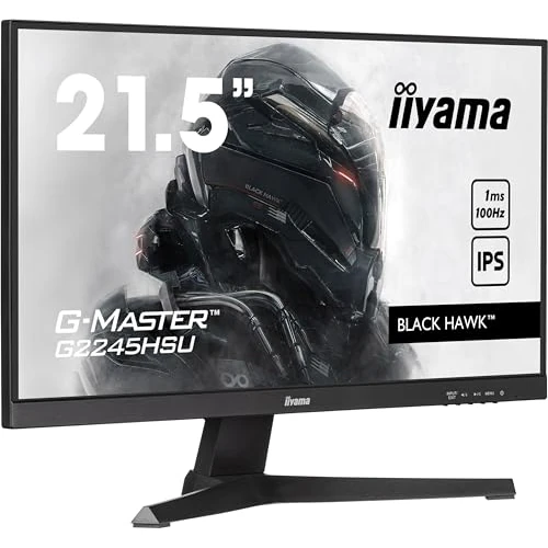 Offerta a tempo: iiyama G-MASTER Black Hawk LED-Monitor 55,9 cm 22" 21.5" 1920 x 1080 Full HD 1080p @ 100 Hz IPS 300 cd/m² 1000:1 1 ms HDMI DisplayPor - 0.00% da 114.42 € a 114.42 €