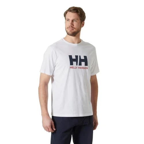 Offre limitée : Helly Hansen Hommes T-Shirt avec Logo HH 3.0, Blanc, 4XL de 32.99 € à 32.99 € (0.00% de remise)
