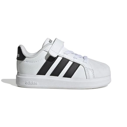 Offerta a tempo: adidas Unisex - Bambini e Ragazzi Streettalk Junior Shoes, Ftwr White/Core Black/Core Black, 38 EU - 58% da 50.00 € a 21.18 €