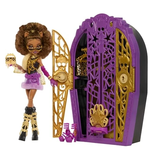 Tijdelijke aanbieding: Monster High Skulltimate Secrets Pop en Accessoires Set, Hauntlywoodmysteries Clawdeen Wolf met Onthulkast en meer dan 19 Glamoureuze verrassingen, zoals Poppenkleren, JBG80 van 44.99 € naar 27.52 € (39% korting)