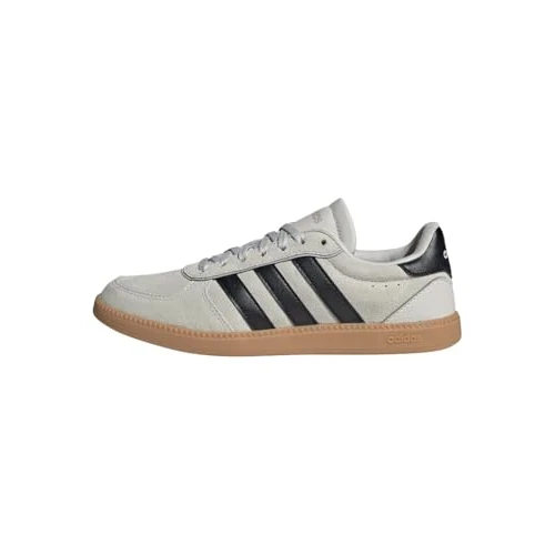 Adidas Damen BREAKNET Sleek Shoes, Grey one/core Black/core Black, 37 1/3 EU