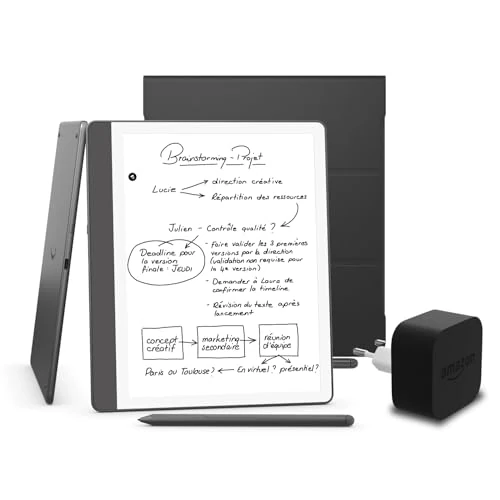 Zeitlich begrenztes Angebot: Kindle Scribe (2024 Release) 64 GB, ein Amazon Plant Based Cover und ein Amazon Powerfast 9W Netzteil von 564.97 € auf 368.97 € (35% Rabatt)