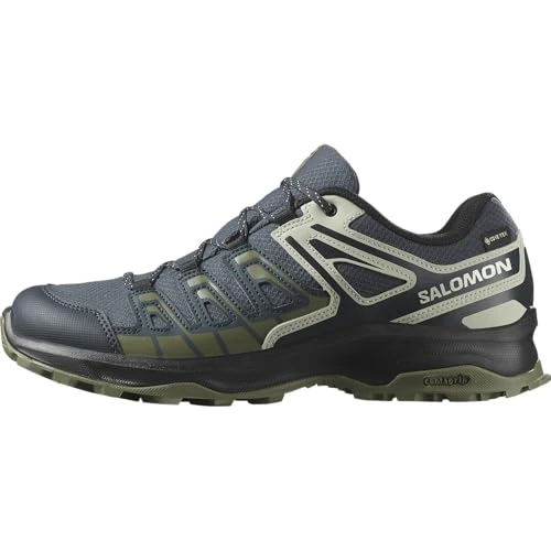 Oferta limitada: Salomon hombre Extregra GORE-TEX, zapatillas de senderismo versátiles y cómodas, perfectas para excursiones en aventuras al aire libre, noche azul, 42 de 120.00 € a 106.57 € (ahorro 11%)