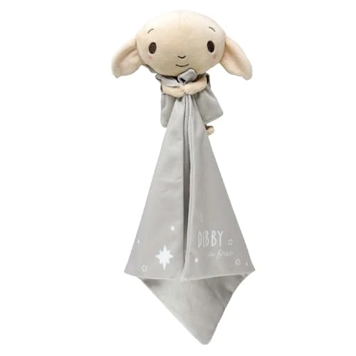 Oferta limitowana: Rainbow Designs Harry Potter Zgredek komfortowy koc dla noworodków, aksamitna, miękka, szara kołdra z pluszowymi detalami w kształcie elfa i gwiazd, przytulanka dla niemowląt od urodzenia z 69.70 zł na 69.70 zł (oszczędź 0.00%)