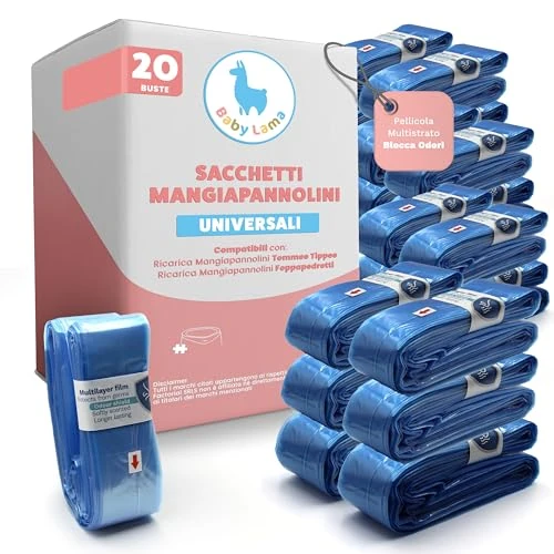 Oferta limitada: 20 bolsas de recarga para contenedor de pañales compatibles con recambio de cerdo Foppapedretti (20) de 40.00 € a 40.00 € (ahorro 0.00%)