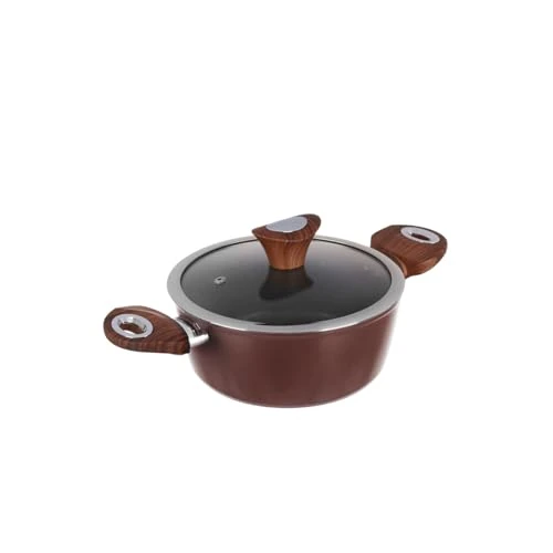 Offre limitee: Casserole 20 cm marron Kolors avec couvercle de 56.90 EUR a 56.90 EUR (economie 0%)