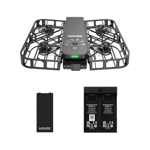 Offre limitee: HOVERAir X1 Drone avec Camera, Drone Suivez-Moi avec Contrôle Mains Libres, Mine Drone avec Vidéo HDR, Trajectoires De Vol Intelligentes, Décollage de la Paume de la Mains Libres, Noir (Combo) de 309.00 EUR a 269.00 EUR (economie 13%)