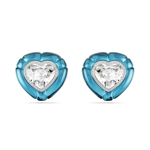 Limited offer: Swarovski Blue Heart Crystal Earrings from 119.00 EUR to 54.53 EUR (save 54%)