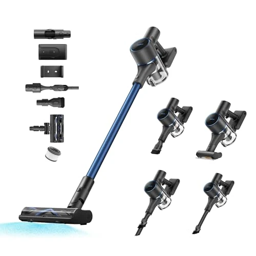 Oferta limitada: Mova Aspiradora S4 Detect, autonomía máxima 91 min,Aspirador Cepillo multisuperficie OptiInsight, Vacuum Cleaner Anti-enredos, Pantalla LED, Ideal para alfombras, Suelos Duros y Mascotas de 249.00 € a 119.00 € (ahorro 52%)