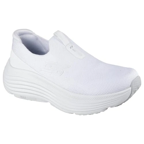 Oferta limitada: Skechers Mujer MAX Cushioning Endeavour Sarasota Sneaker, White Textile/Trim, 36.5 EU de 79.95 € a 79.95 € (ahorro 0.00%)