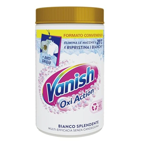 Offerta a tempo: Vanish Oxi Action Multipower Polvere Bianco Splendente, Smacchiatore per Capi Bianchi — 35% da 12,99 € a 8,49 €