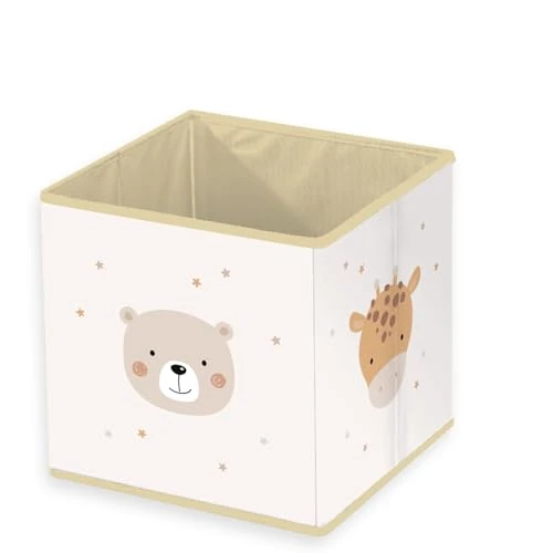 Limited-time offer: Herding Babybest Little Friends Storage Box, 30 x 30 x 30 cm, Foldable Box from 26.21 £ to 26.21 £ (save 0.00%)