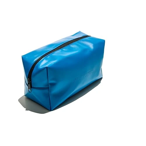 Muitomas, Kosmetyczka podróżna kosmetyczka elegancka damska kosmetyczka, rozmiar 20 x 8, kolor turkusowy