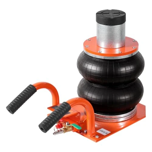 Offerta a tempo: VEVOR Cric Pneumatico per Auto, 3 Ton 3-8S con Colonna Rialzata e 6 Tubi in Acciaio, Compatto, Facile da Sollevare e Salvaspazio con Cuscinetto in Gomma Spessa, Adatto a Berline, SUV, Pick-up - 23% da 75.90 € a 58.17 €