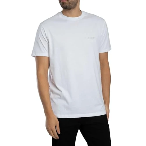 Offre limitée : Armani Exchange T-Shirt à Manches Courtes pour Homme, avec Logo Milano-New York, Blanc, M, Blanc., M de 37.36 € à 37.36 € (0.00% de remise)