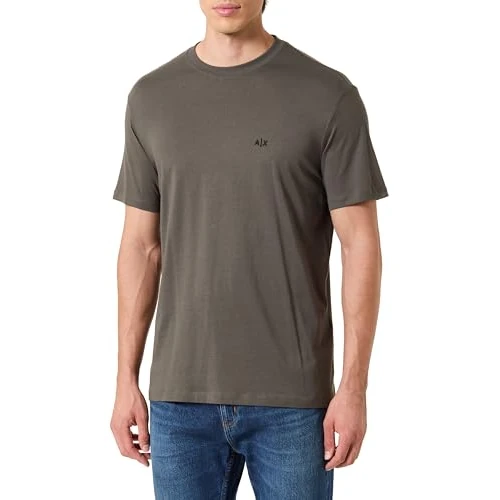 Limited offer: Armani Exchange Mens Small Chest Logo Tee from 45.00 EUR to 25.60 EUR (save 43%)