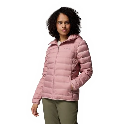 Columbia Femme Lake 22 2 Down Hooded Jacket Doudoune À Capuche, Gomme Rose, S EU