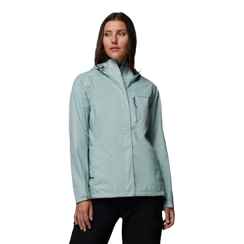 Limited-time offer: Columbia Women's Pouring Adventure 3 Jacket, Waterproof Rain Jacket, Crushed Blue, X-Small from 45.00 £ to 45.00 £ (save 0.00%)