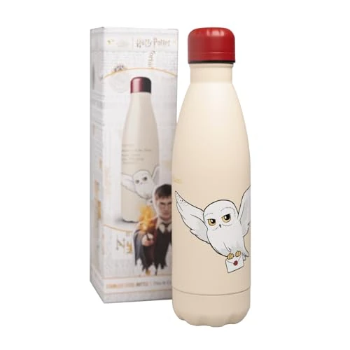 Offerta a tempo: Grupo Erik Harry Potter Borraccia Termica 500 ml Acciaio Inox Hedwig - 21% da 25.28 € a 19.95 €