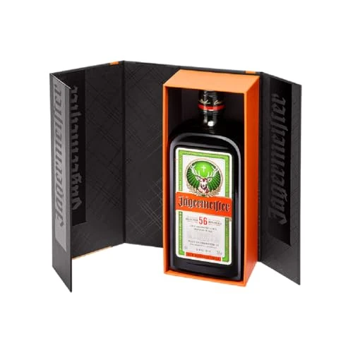 Offerta a tempo: Jägermeister 70cl Premium Special Pack - Liquore a base di 56 Botaniche con astuccio. Da servire ghiacciato. 35% Vol. - 18% da 16.90 € a 13.90 €
