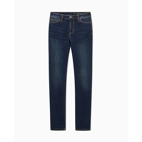 Oferta limitada: Armani Exchange Women's J45- Cigarette Jeans Blue 26, Azul Denim., 26 de 115.20 € a 50.57 € (ahorro 56%)