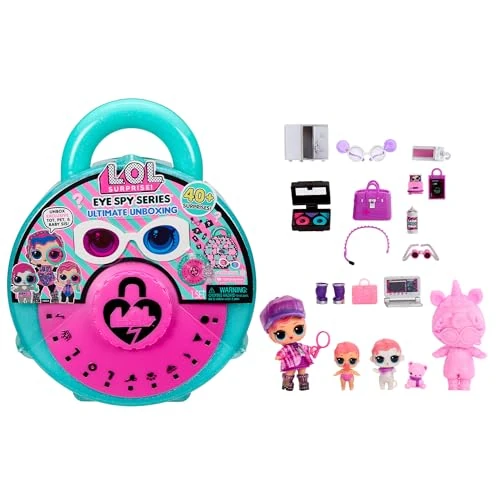 Limited-time offer: L.O.L. Surprise! Eye Spy Series Ultimate Unboxing - Includes 3 Exclusive Dolls, Giant Padlock Packaging, 40+ Surprises to Reveal from 49.99 £ to 29.99 £ (save 40%)