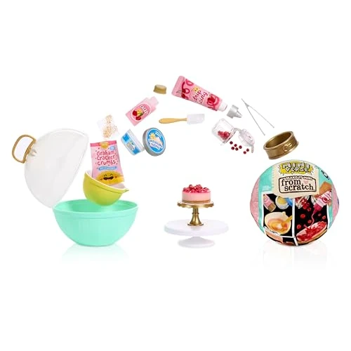MGA's Miniverse Make It Mini from Scratch Serie 2 - Mini oggetti da collezione, confezione misteriosa, miniatura, fai da te, cibo replica, asciugato all'aria, non commestibile, per bambini. Età: 8+