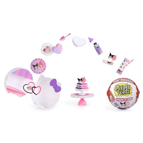 Limited-time offer: MGA's Miniverse Make It Mini Hello Kitty and Friends Series 2 - Includes 1 Set, Blind Packaging, 12 Sets to Collect, Sanrio Items, DIY, For Collectors & Children Ages 8+, NOT EDIBLE from 9.99 £ to 7.99 £ (save 20%)
