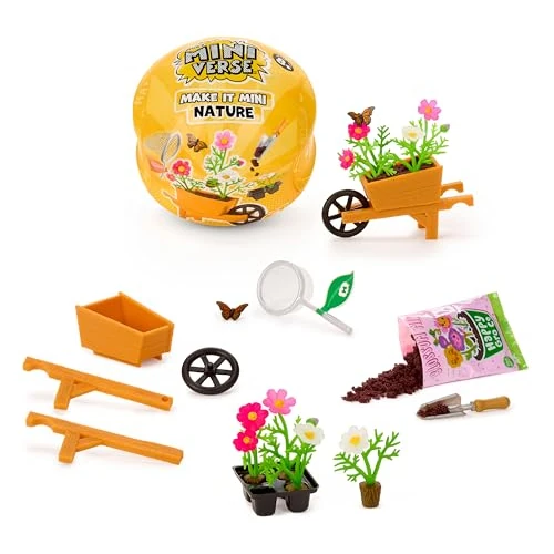 Offerta a tempo: MGA's Miniverse Make It Mini Nature Series 3 - Mini Oggetti da Collezione, Artigianato Fai da Te, Repliche di Piante, Fiori Giocattolo, per Collezionisti e Bambini. Età 8+ - 0.00% da 9.99 € a 9.99 €