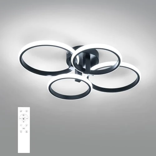 Oferta limitada: DELIPOP Plafon LED Techo Regulable, 76W 8550LM 3000K-6500K Lámpara de Techo de 66.63 € a 59.76 € (ahorro 10%)