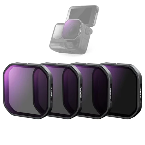 Offerta a tempo: NEEWER 4 Pez Filtro ND Polarizzatore Compatibile con Insta360 Ace Pro 2, ND8/PL+ND16/PL+ND32/PL+ND64/PL, NON compatibile Versione Aggiornata Protezione Obiettivo Rotonda e Ottagonale Ridisegnata, FL91 - 0.00% da 64.64 € a 64.64 €