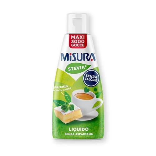 Offerta a tempo: Misura® Stevia Dolcificante Liquido Zero Calorie, 205ml - 18% da 3.89 € a 3.19 €