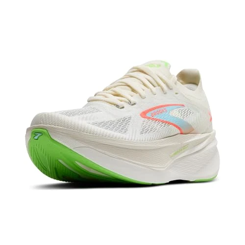 Oferta limitowana: BROOKS Hyperion Max 3 męskie sneakersy 43 EU, Kokos Green Gecko Pink Clay, 43 EU z 844.12 zł na 844.12 zł (oszczędź 0.00%)