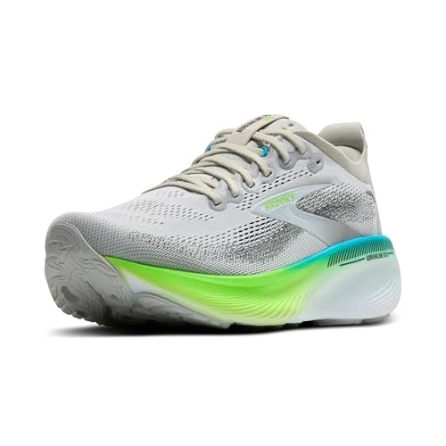 Limited-time offer: Brooks Men’s Adrenaline GTS 25 Supportive Running & Walking Shoe - Oyster/Green Gecko/Blue - 7.5 Medium from $154.95 to $154.95 (save 0.00%)