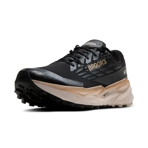 Zeitlich begrenztes Angebot: Brooks Herren Cascadia 19 GTX Sneaker, Black/Ebony/Chateau Gray, 43 EU von 170.00 € auf 119.00 € (30% Rabatt)